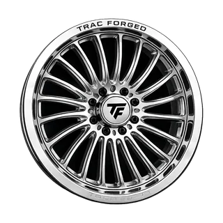 TracForged Billet Curved Spoke wheel
