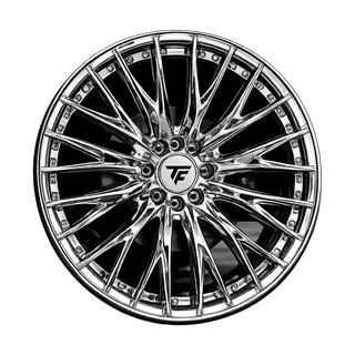 TracForged Chrome Split Spoke wheel