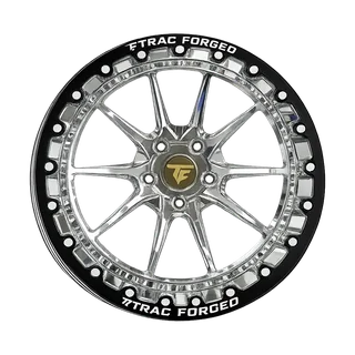 TracForged Beadlock Polished wheel